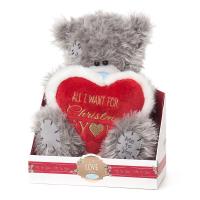 9" All I Want For Christmas Heart Me To You Bear Extra Image 1 Preview